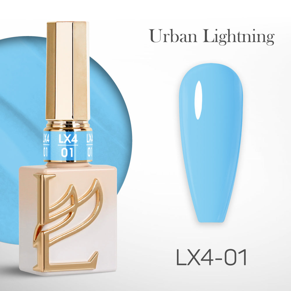 LAVIS LX4 - Set 36 Colors - Gel Polish 0.5 oz - Urban Lightning Collection