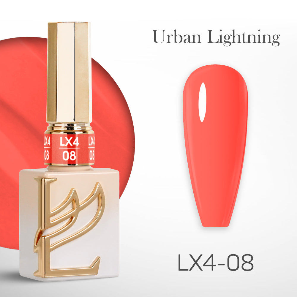 LAVIS LX4 - 08 - Gel Polish 0.5 oz - Urban Lightning Collection