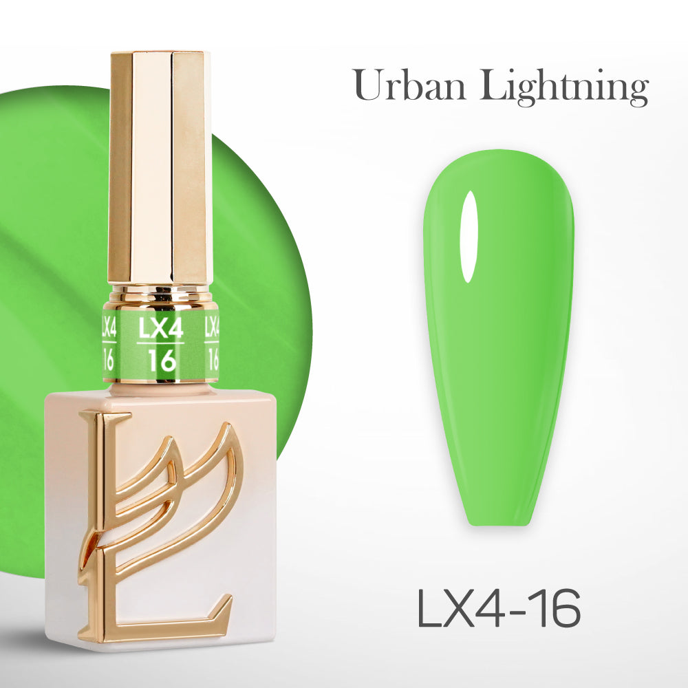 LAVIS LX4 - 16 - Gel Polish 0.5 oz - Urban Lightning Collection