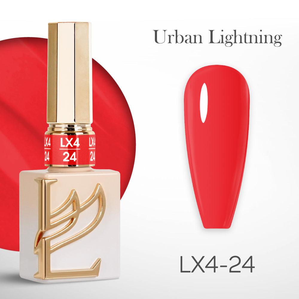 LAVIS LX4 - 24 - Gel Polish 0.5 oz - Urban Lightning Collection
