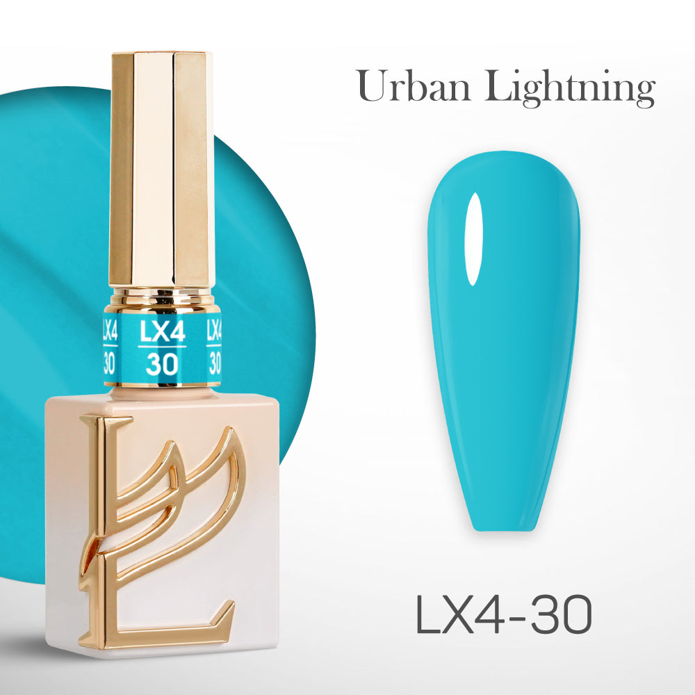 LAVIS LX4 - 30 - Gel Polish 0.5 oz - Urban Lightning Collection