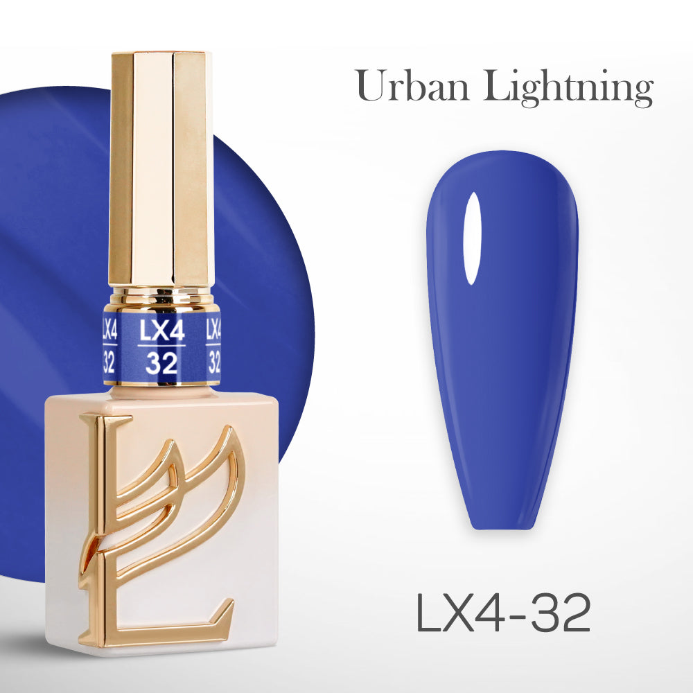 LAVIS LX4 - 32 - Gel Polish 0.5 oz - Urban Lightning Collection
