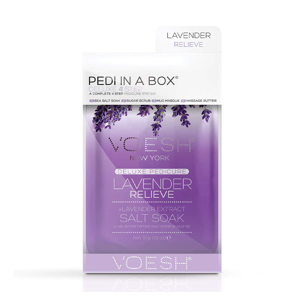 VOESH - Pedi a Box (4 Step) - Lavender Relieve