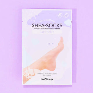AVRY BEAUTY Shea Socks - Lavender