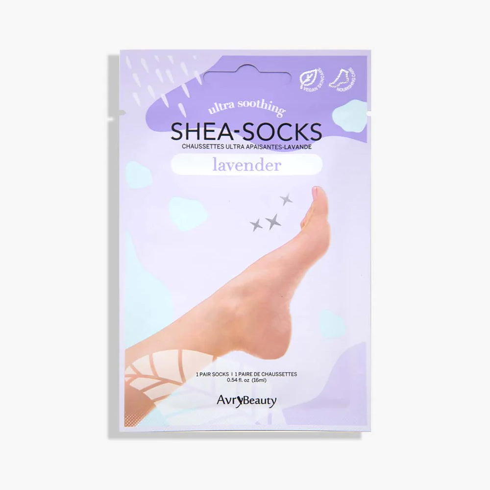 AVRY BEAUTY Shea Socks - Lavender