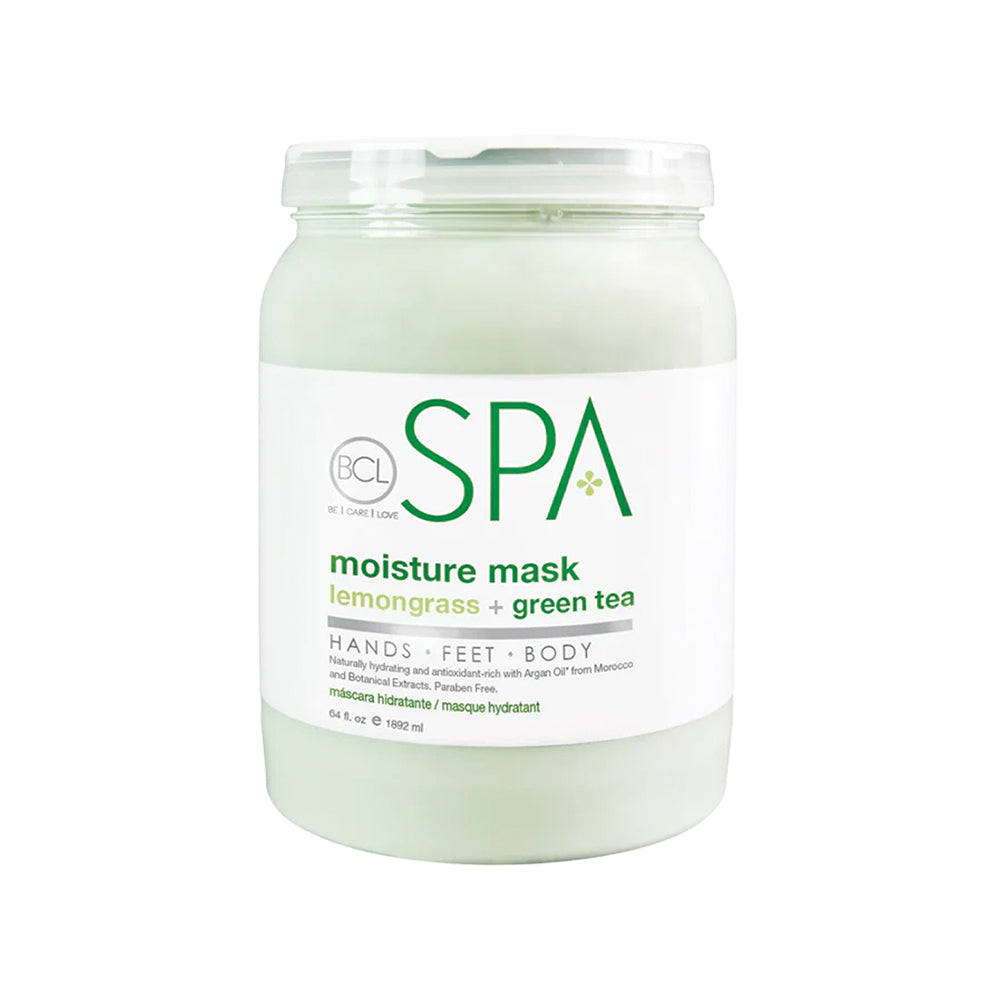 BCL Spa Moisture Mask Lemongrass + Green Tea - (64oz)