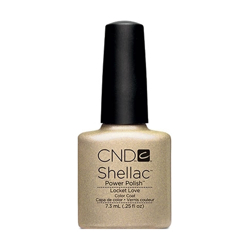 CND Shellac Gel Polish - Gold Colors - 064 Locket Love