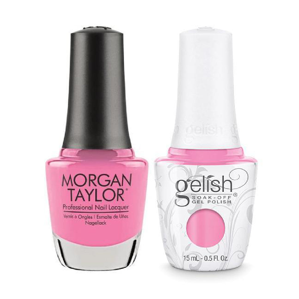 Gelish GE 178 - Look At You, Pink-achu! - Gelish & Morgan Taylor Combo 0.5 oz