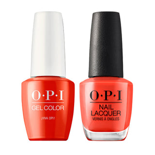 OPI Gel Nail Polish Duo - M90 Viva OPI!