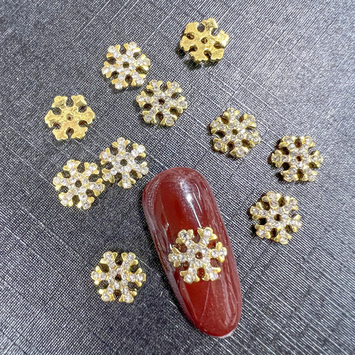  Retro Nail Charms ZS0393 - Gold by Nail charm sold by DTK Nail Supply