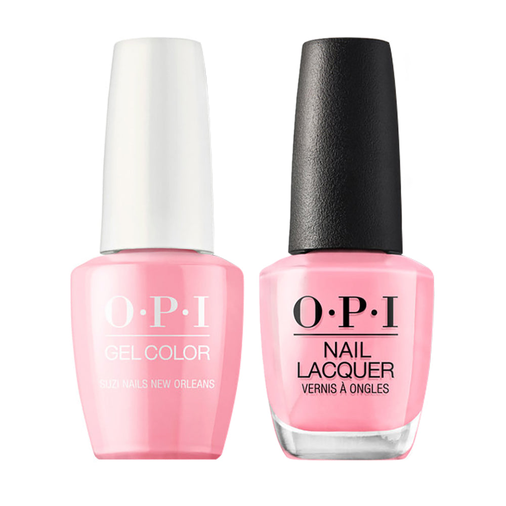 OPI Gel Nail Polish Duo - N53 Suzi Nails New Orleans - Pink Colors