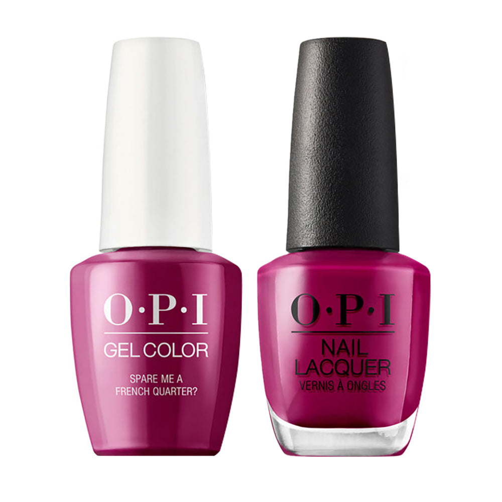 OPI Gel Nail Polish Duo - N55 Spare Me a French Quarter? - Pink Colors