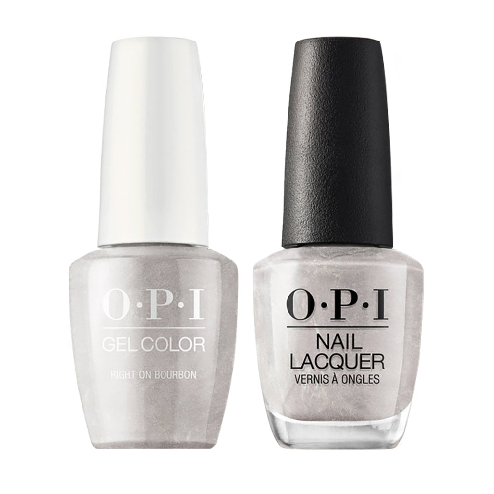 OPI Gel Nail Polish Duo - N59 Take a Right on Bourbon - Metallic Colors