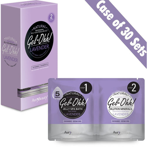 AVRY BEAUTY - CASE OF 30 - Gel-Ohh! Jelly Spa Bath - Charcoal