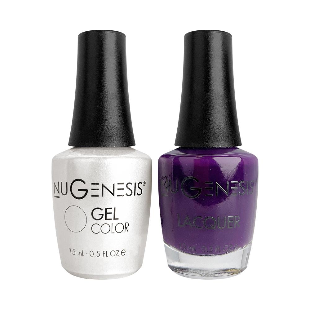 Nugenesis Gel Nail Polish Duo - 009 Purple Colors - Professor Nugenesis