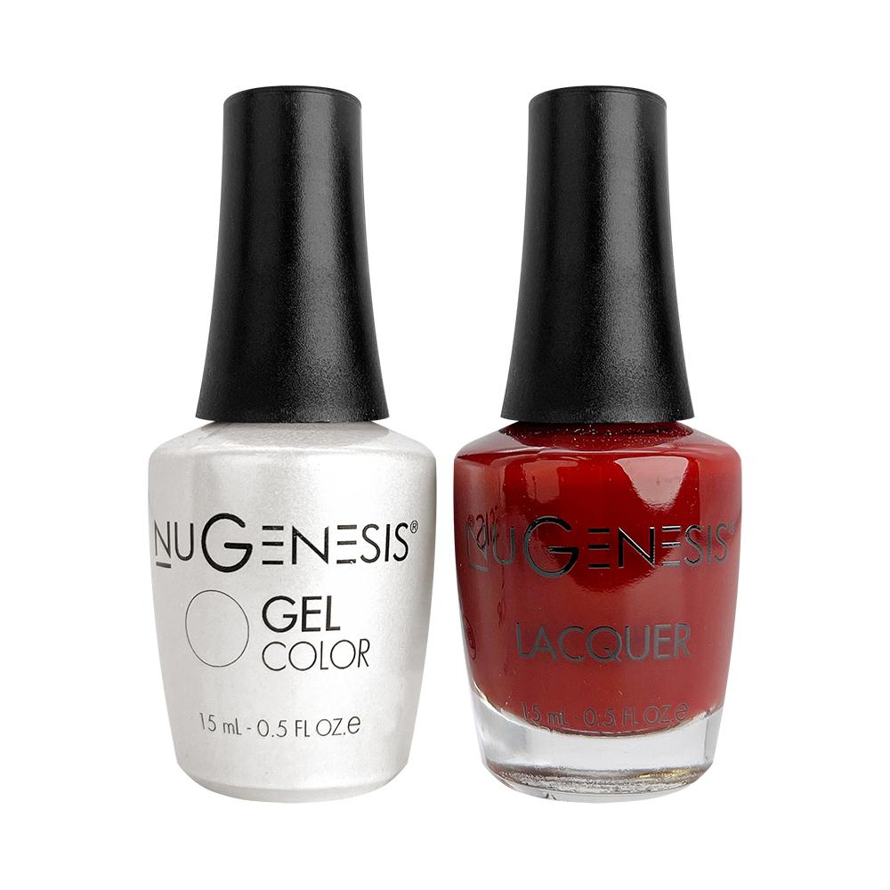 Nugenesis Gel Nail Polish Duo - 043 Red Colors - Best Friends