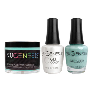 NU 3 in 1 - 002 Robin's Egg Blue - Dip, Gel & Lacquer Matching