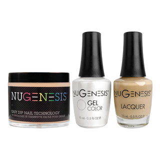 NU 3 in 1 - 036 Birthday Suit - Dip, Gel & Lacquer Matching