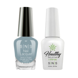 SNS NV02 Atlas Peak - SNS Gel Polish & Matching Nail Lacquer Duo Set - 0.5oz