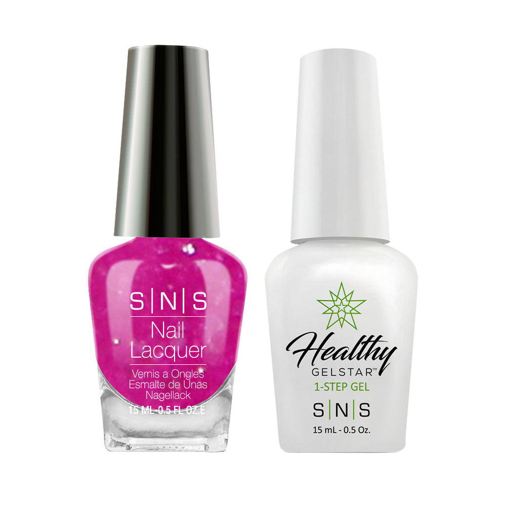 SNS NV03 Hey Mayacanas! - SNS Gel Polish & Matching Nail Lacquer Duo Set - 0.5oz