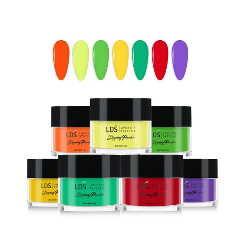 LDS Neon Collection 1oz/ea (07 Colors): 99, 100, 101, 102, 103, 104, 105
