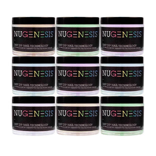  One Line NuGenesis 250 Dipping Powder Colors by NuGenesis sold by DTK Nail Supply