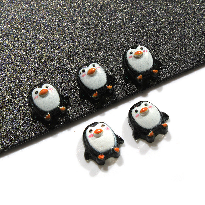 Penguin Nail Charm