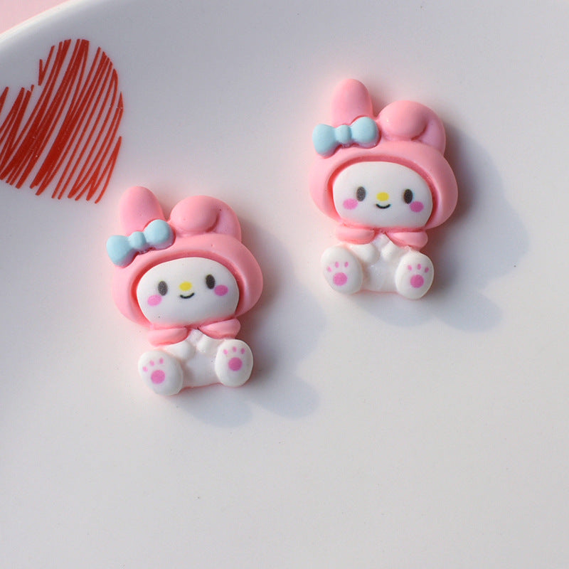 #355 Clay My Melody Nail Charm