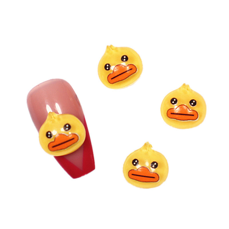 #334 Duck Face Nail Charm