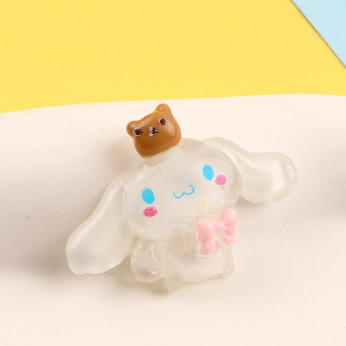 #369 Cute Crystal Cinnamoroll and Friend Nail Charm