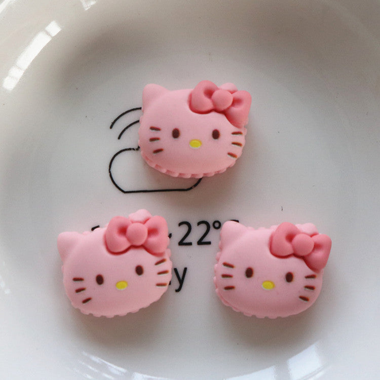 #503 2PCS Hello Kitty Cookie Charm