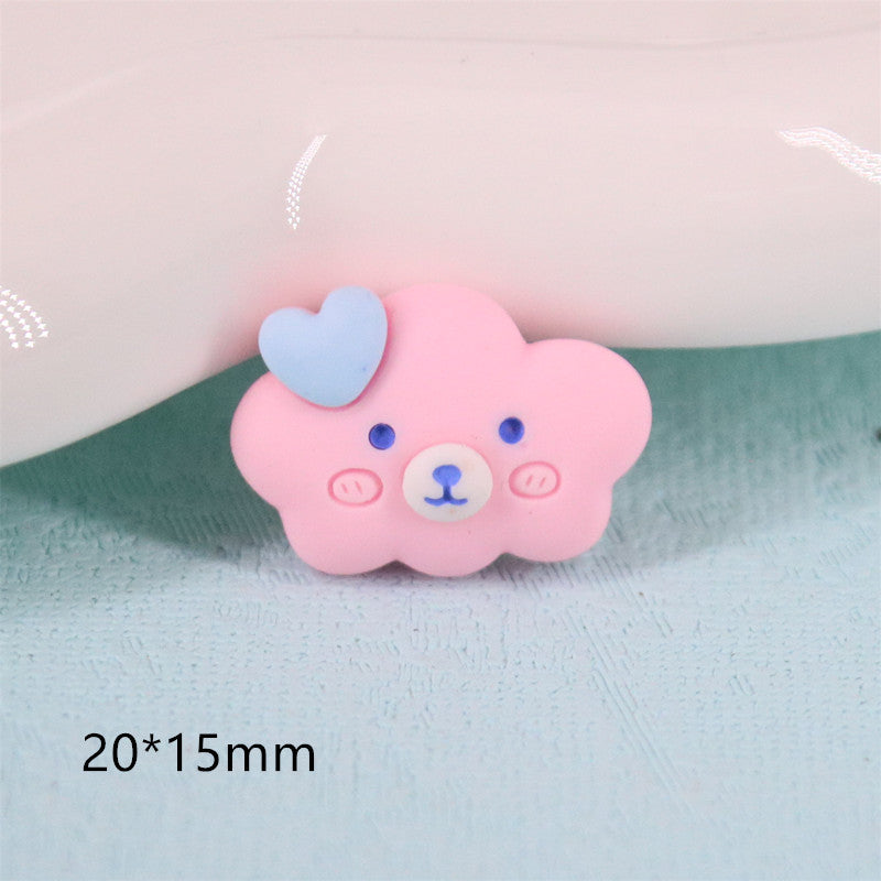 #500 Bear Cloud Charm