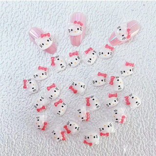 Hello Kitty Head Nail Charm