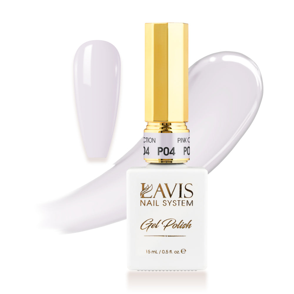 LAVIS P04 - Gel Polish 0.5oz - Pink Collection