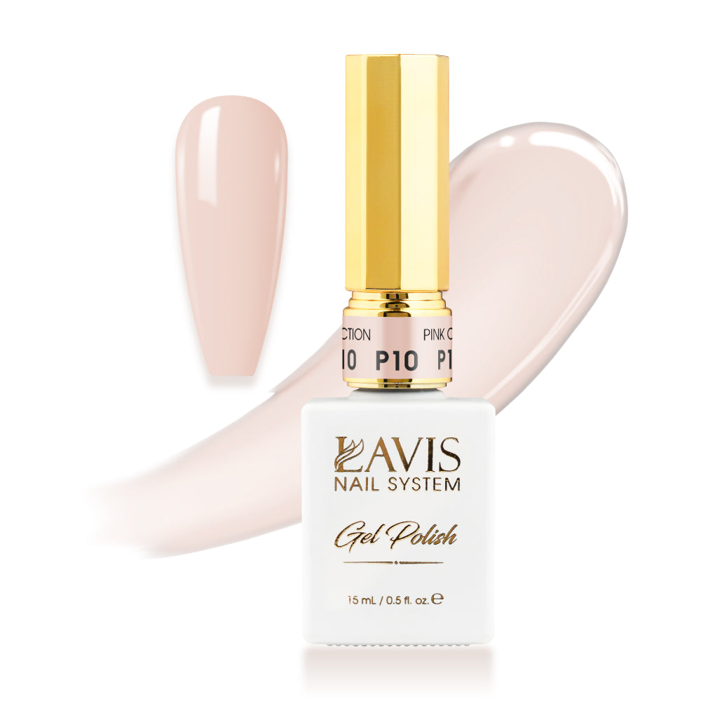 LAVIS P10 - Gel Polish 0.5oz - Pink Collection