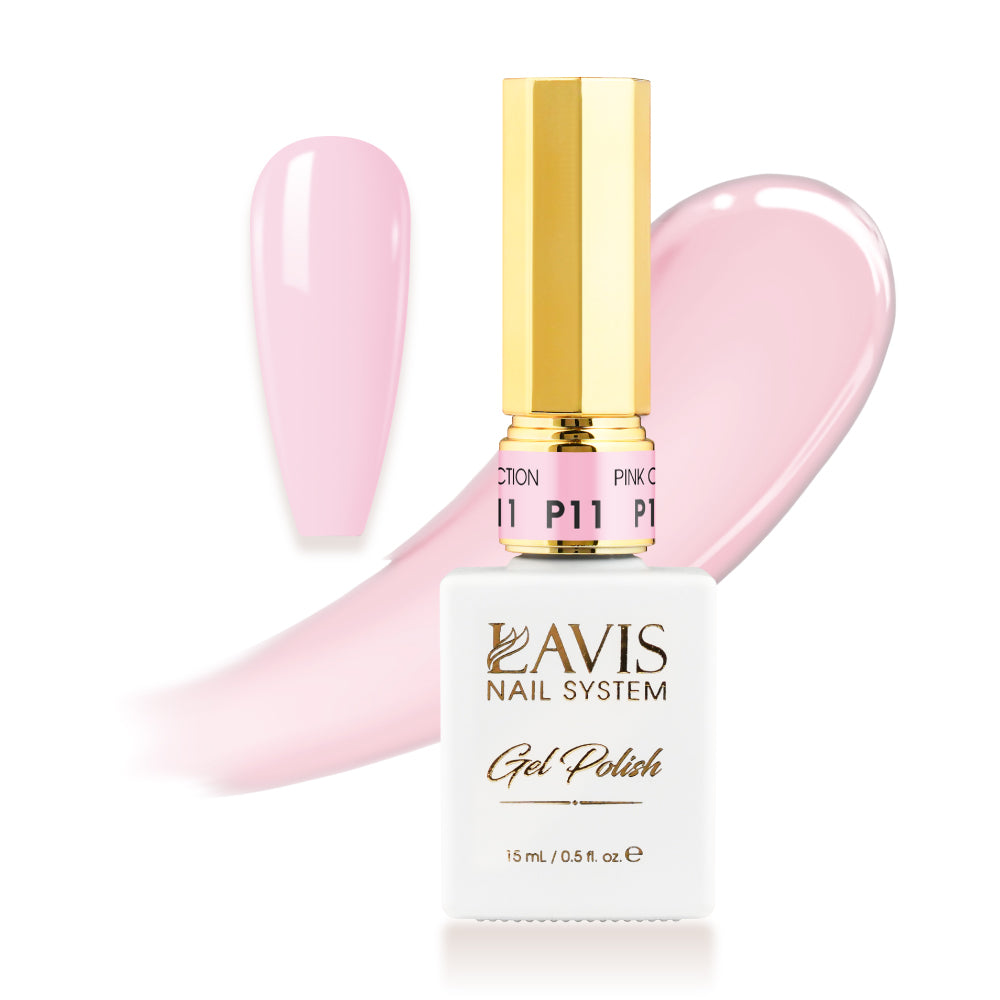 LAVIS P11 - Gel Polish 0.5oz - Pink Collection