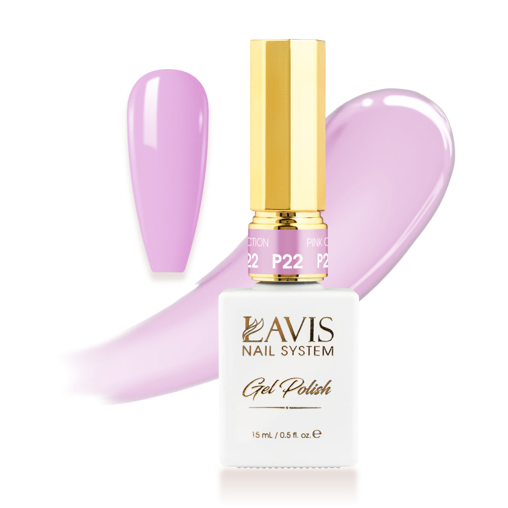 LAVIS P22 - Gel Polish 0.5oz - Pink Collection