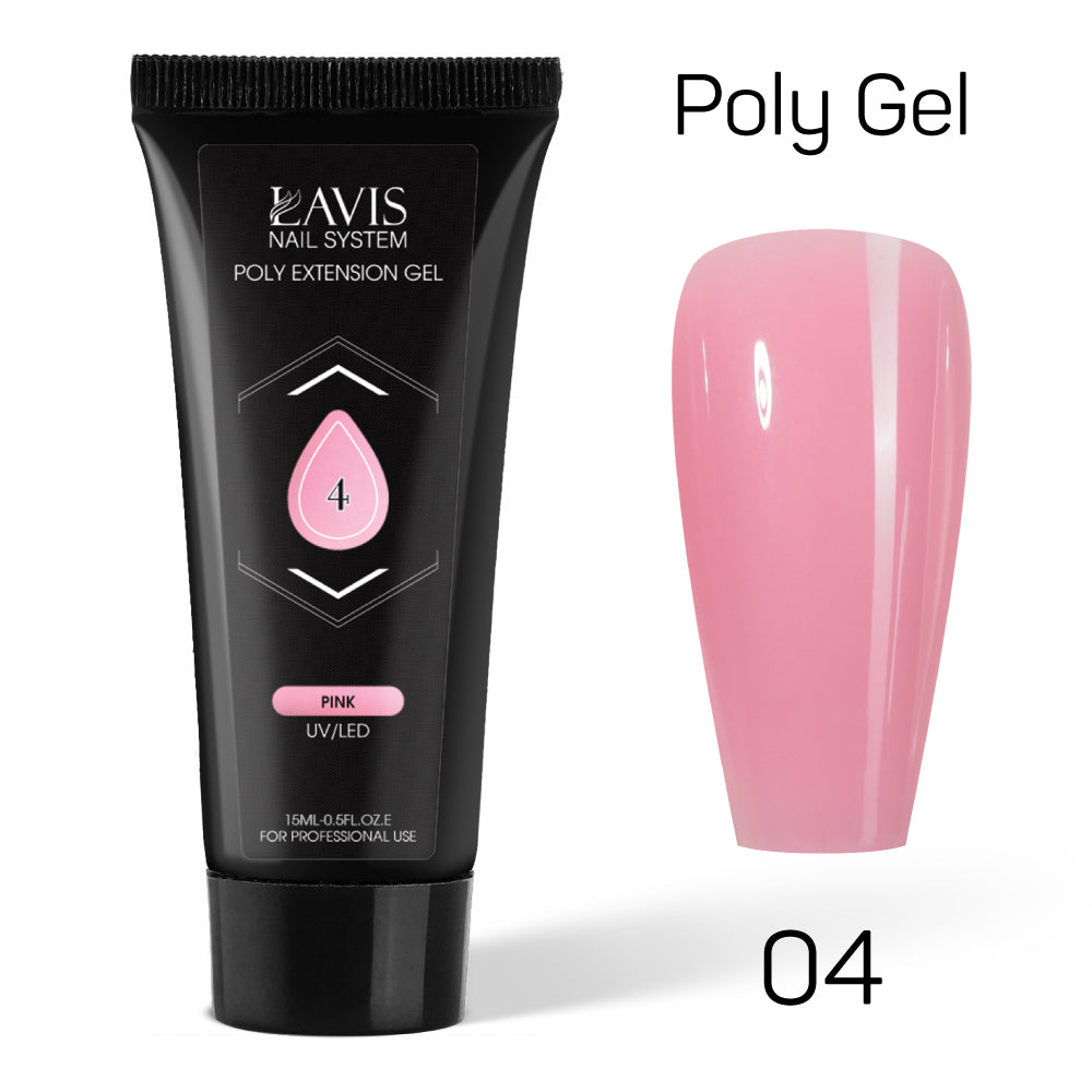 LAVIS Poly Extension Gel 15ml - Set 18 Colors