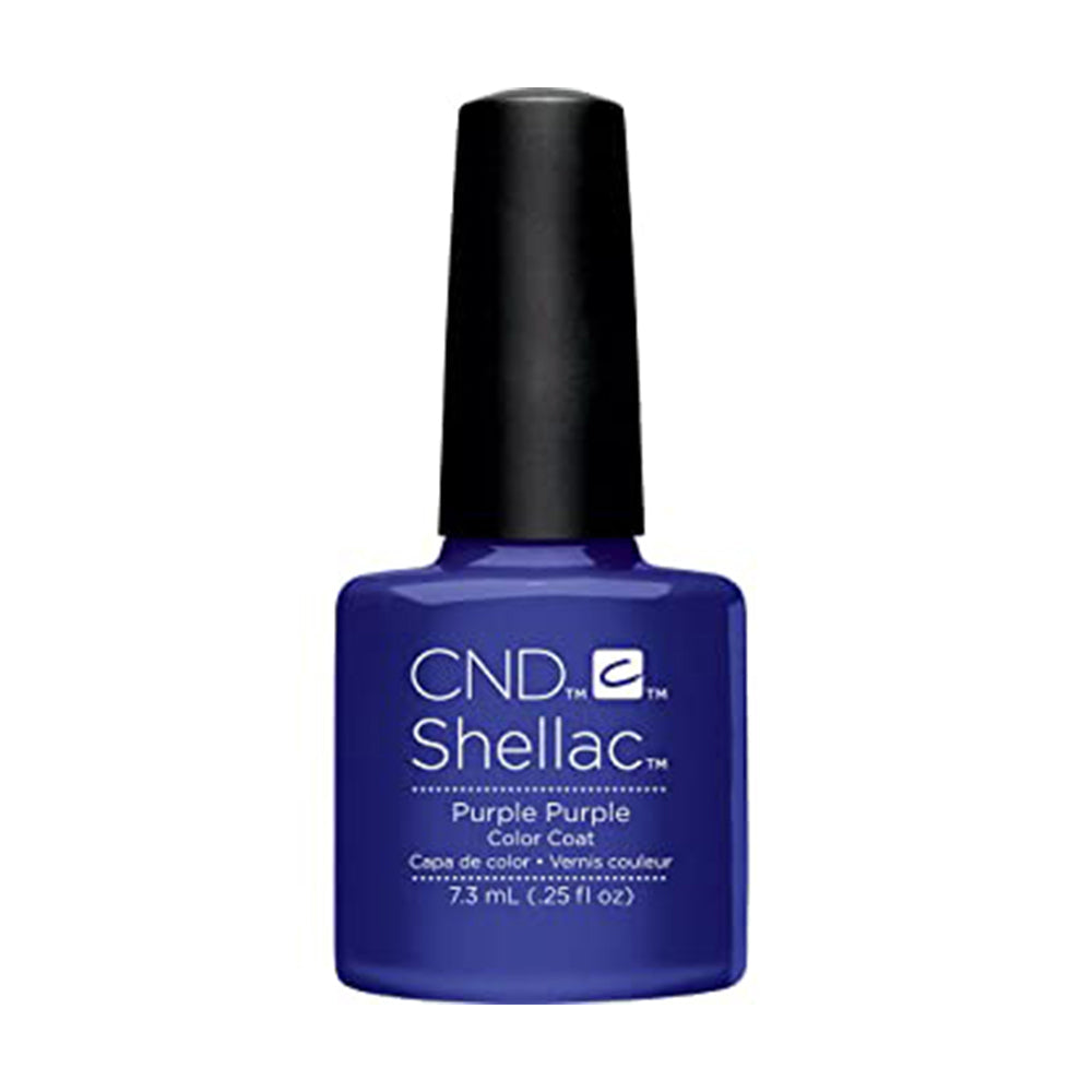 CND Shellac Gel Polish - Purple Colors - 081 Purple Purple
