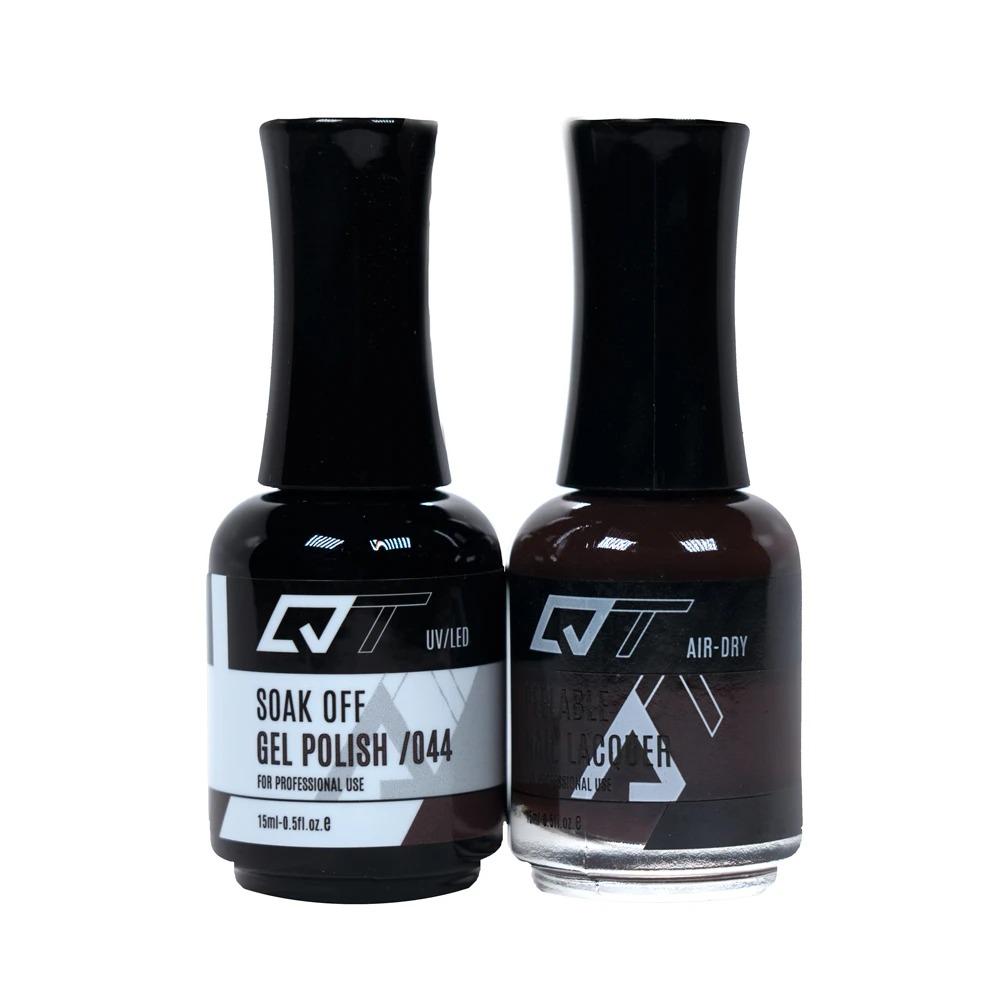  QT 044 - QT Gel Polish & Matching Nail Lacquer Duo Set - 0.5oz by Gelixir sold by DTK Nail Supply
