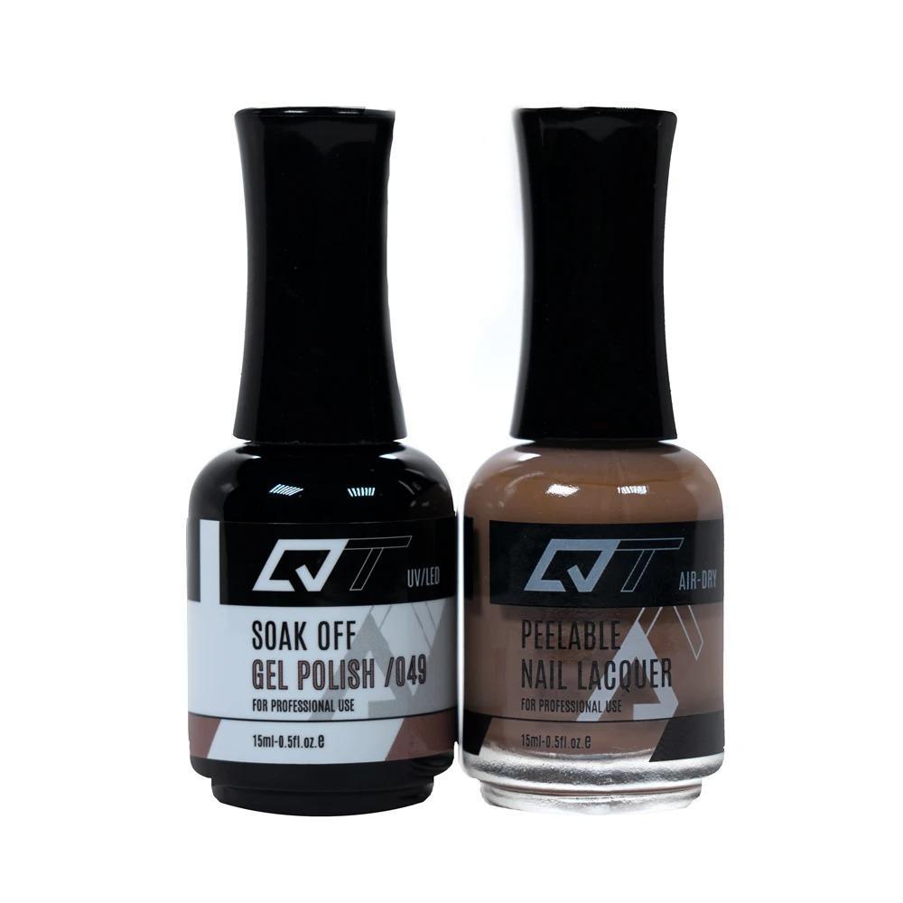  QT 049 - QT Gel Polish & Matching Nail Lacquer Duo Set - 0.5oz by Gelixir sold by DTK Nail Supply
