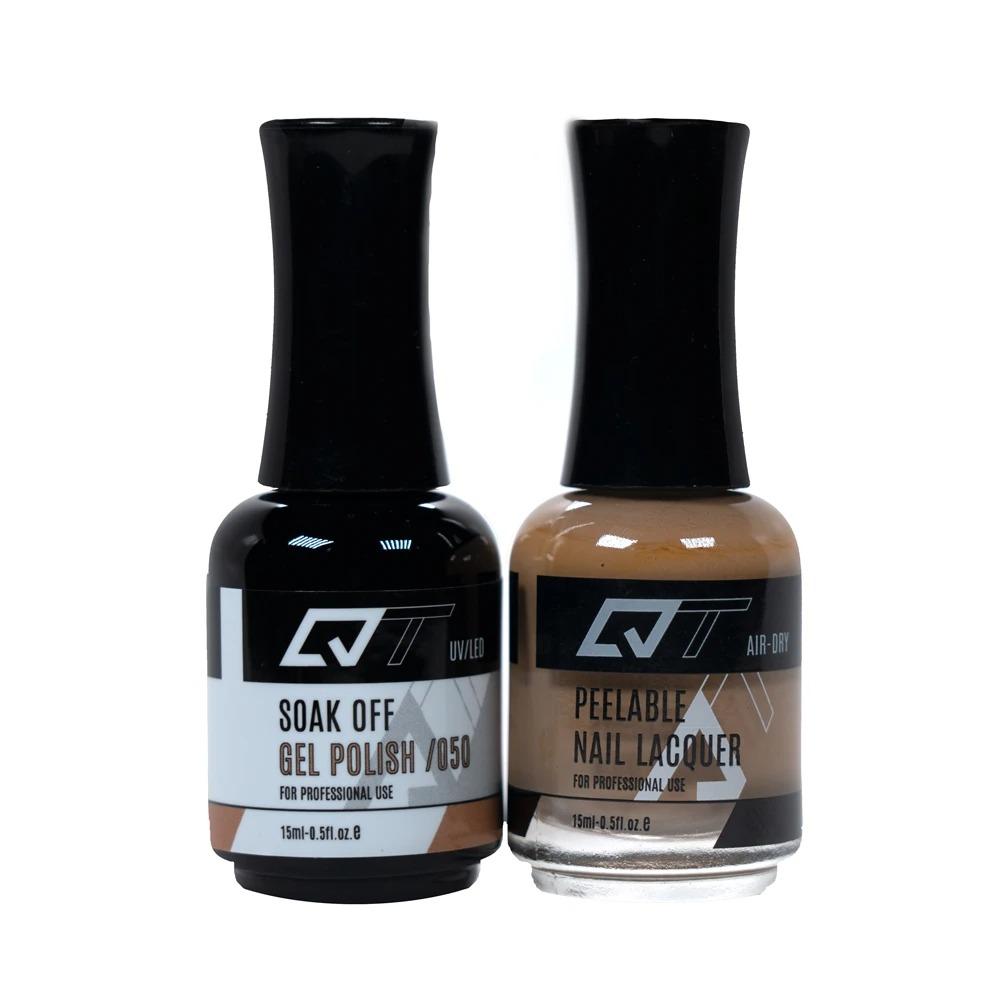  QT 050 - QT Gel Polish & Matching Nail Lacquer Duo Set - 0.5oz by Gelixir sold by DTK Nail Supply