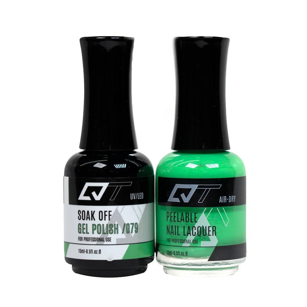  QT 079 - QT Gel Polish & Matching Nail Lacquer Duo Set - 0.5oz by Gelixir sold by DTK Nail Supply