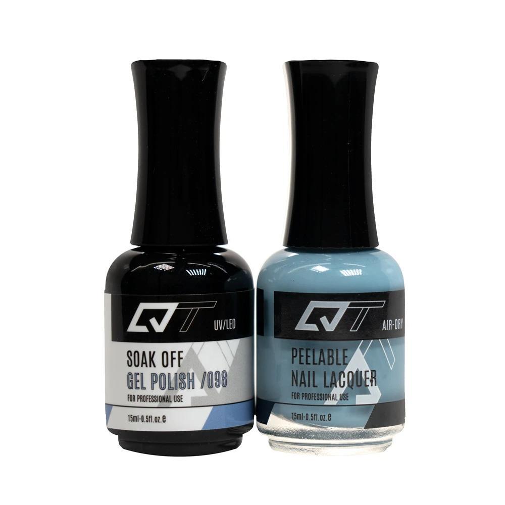  QT 098 - QT Gel Polish & Matching Nail Lacquer Duo Set - 0.5oz by Gelixir sold by DTK Nail Supply