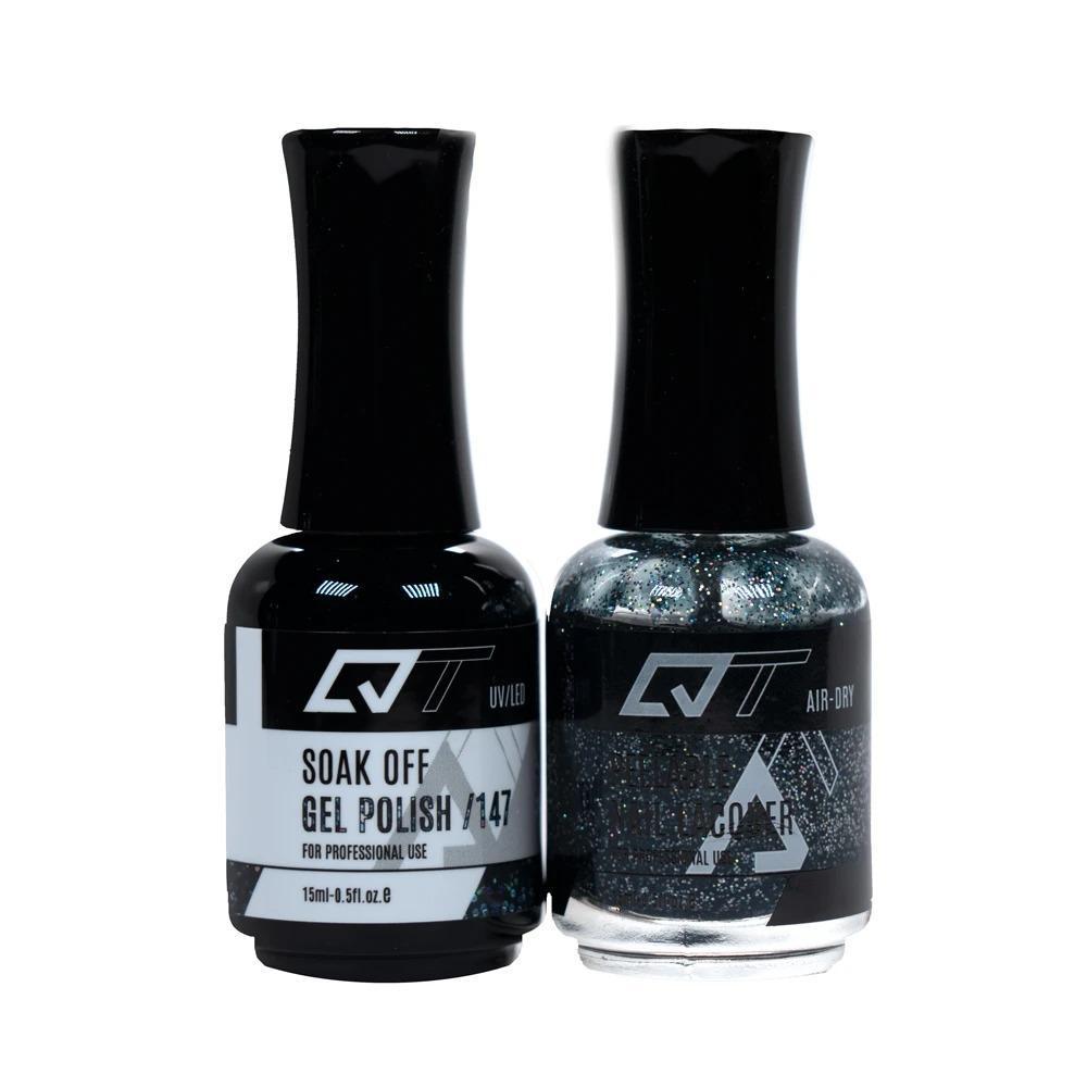  QT 147 - QT Gel Polish & Matching Nail Lacquer Duo Set - 0.5oz by Gelixir sold by DTK Nail Supply