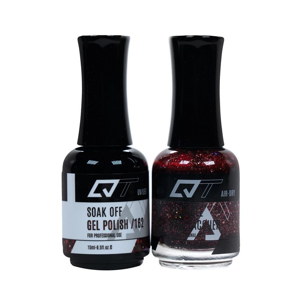  QT 162 - QT Gel Polish & Matching Nail Lacquer Duo Set - 0.5oz by Gelixir sold by DTK Nail Supply