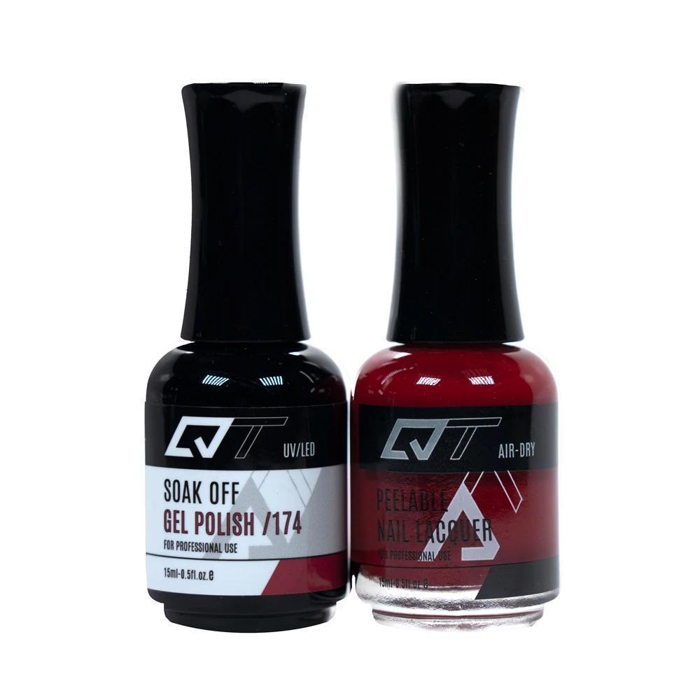  QT 174 - QT Gel Polish & Matching Nail Lacquer Duo Set - 0.5oz by Gelixir sold by DTK Nail Supply