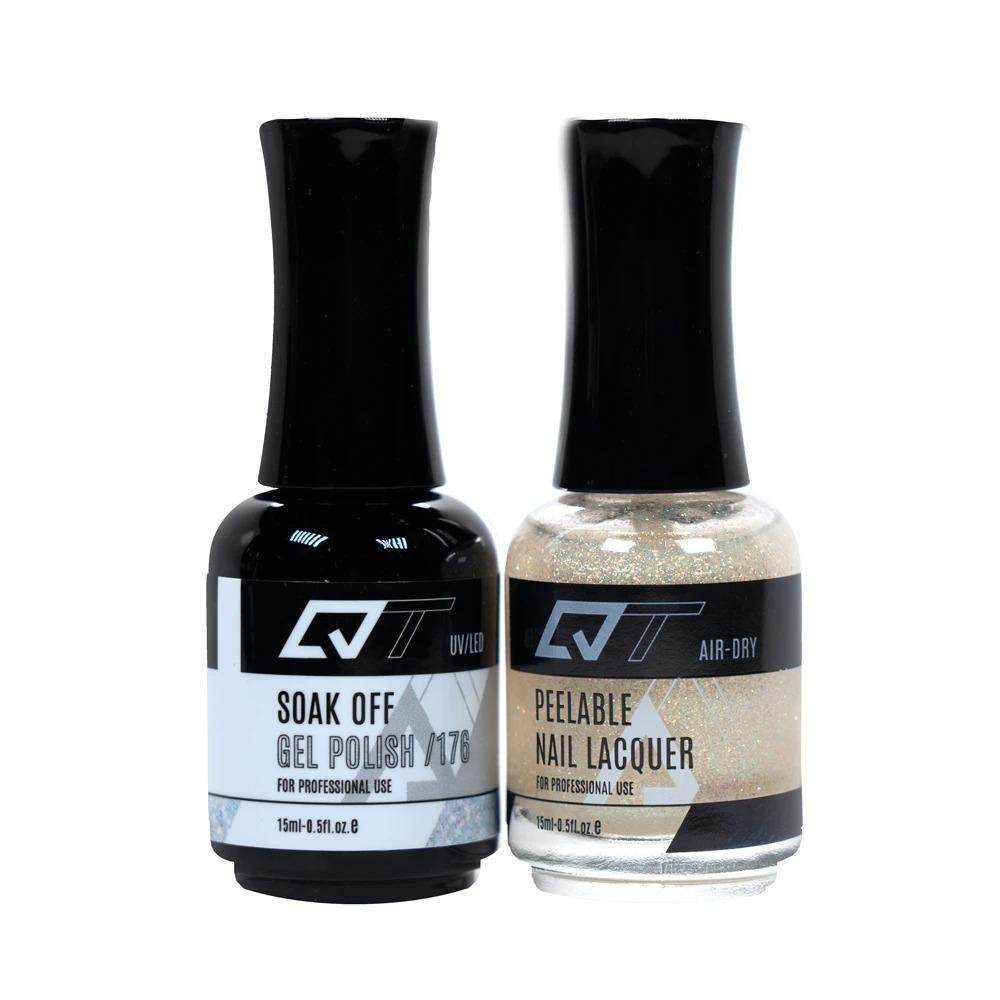  QT 176 - QT Gel Polish & Matching Nail Lacquer Duo Set - 0.5oz by Gelixir sold by DTK Nail Supply