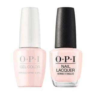 OPI Gel Nail Polish Duo - R41 Mimosas for Mr. & Mrs. - Beige Colors