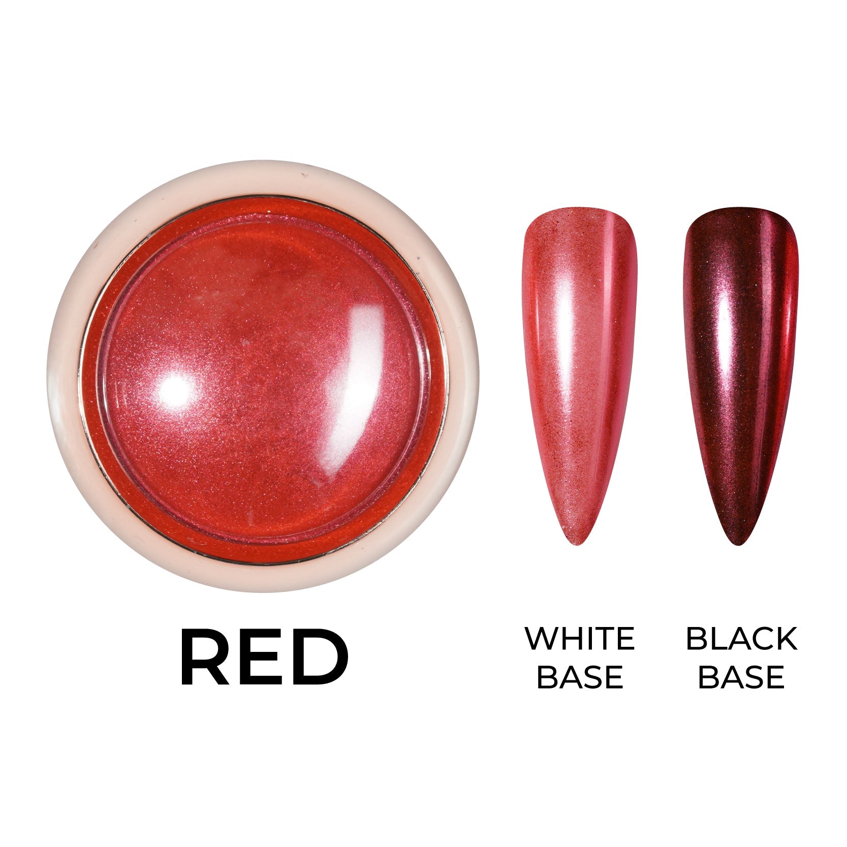 Chrome Classic Powder - Red